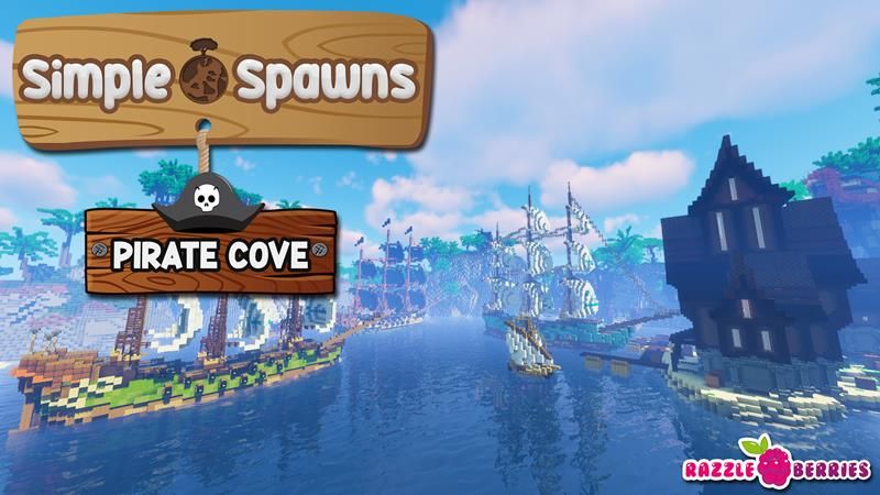 Simple Spawns: Pirate Cove on the Minecraft Marketplace by Razzleberries