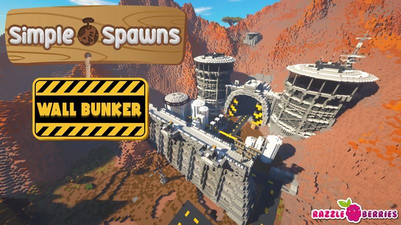 Simple Spawns: Wall Bunker on the Minecraft Marketplace by Razzleberries