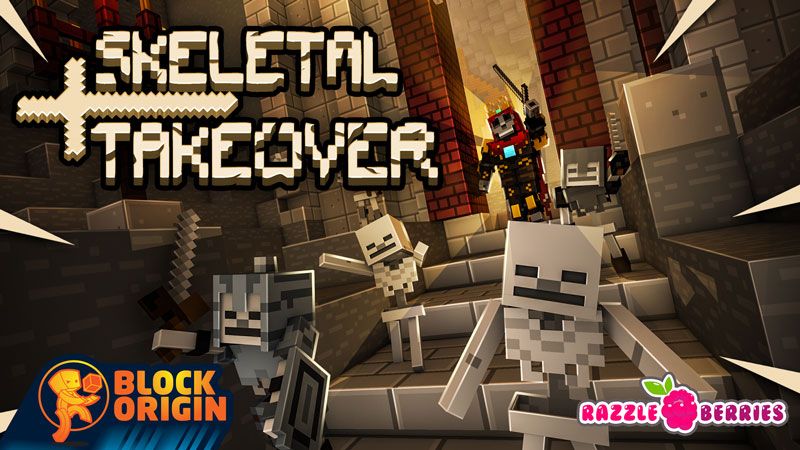 Skeletal Takeover on the Minecraft Marketplace by Razzleberries