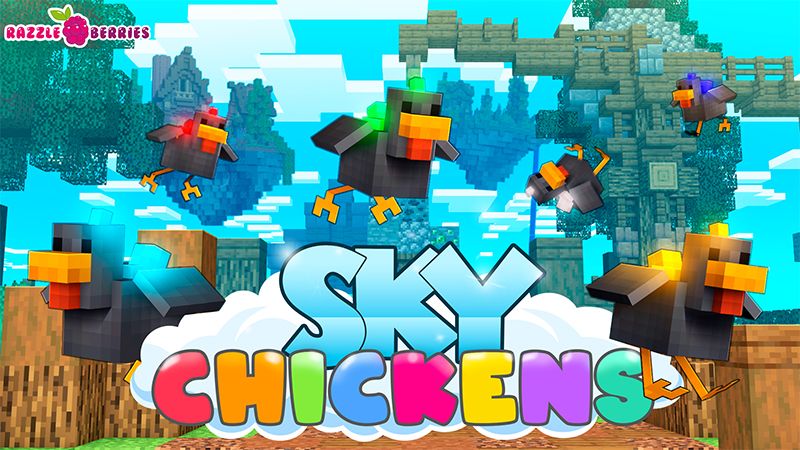 Sky Chickens on the Minecraft Marketplace by Razzleberries