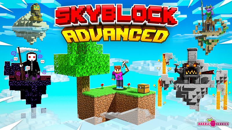 Skyblock Advanced on the Minecraft Marketplace by Razzleberries