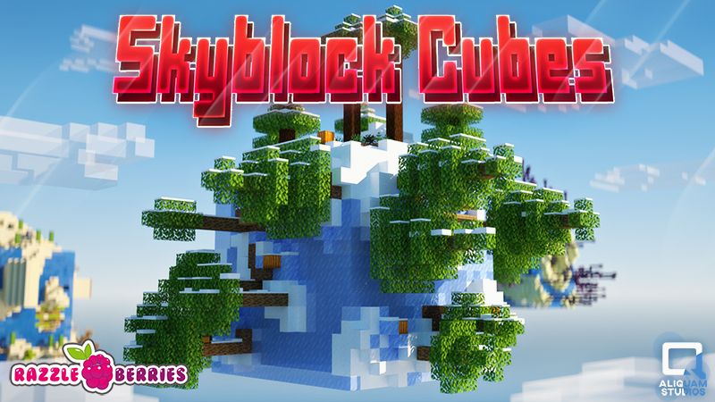 Skyblock Cubes on the Minecraft Marketplace by Razzleberries