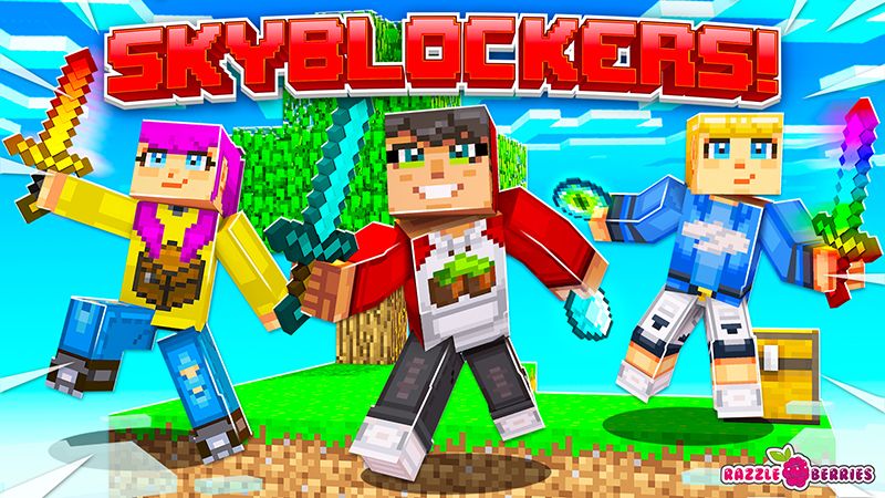 Skyblockers! on the Minecraft Marketplace by Razzleberries