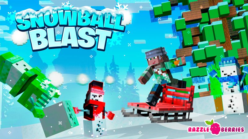 Snowball Blast on the Minecraft Marketplace by Razzleberries