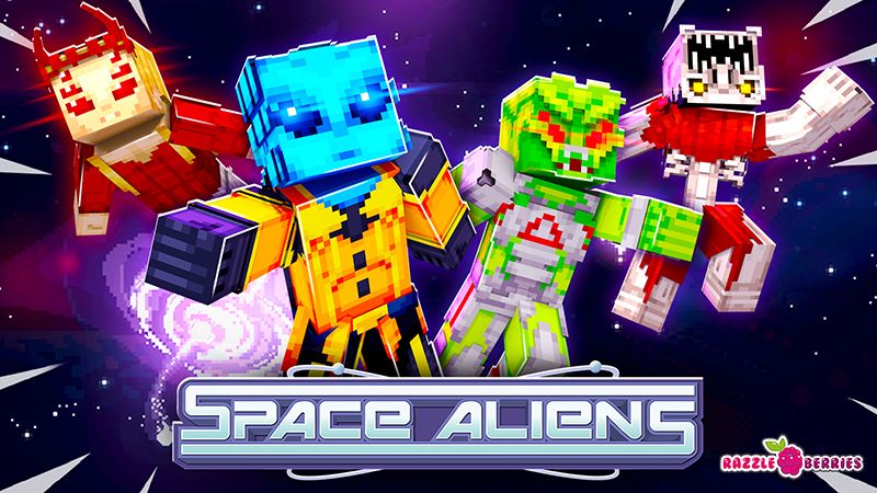 Space Aliens on the Minecraft Marketplace by Razzleberries