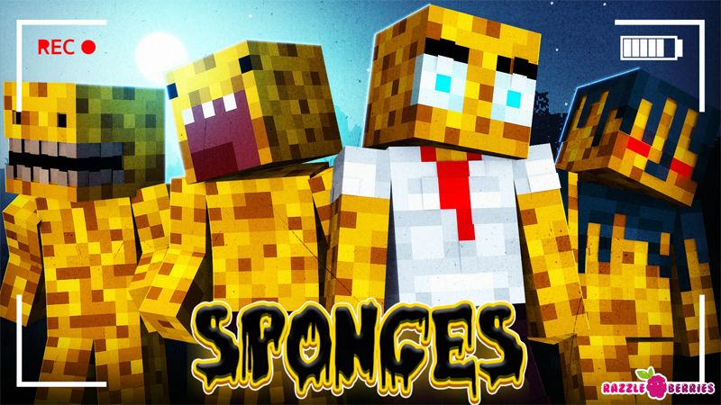 Sponges on the Minecraft Marketplace by Razzleberries