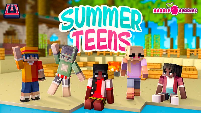 Summer Teens on the Minecraft Marketplace by Razzleberries