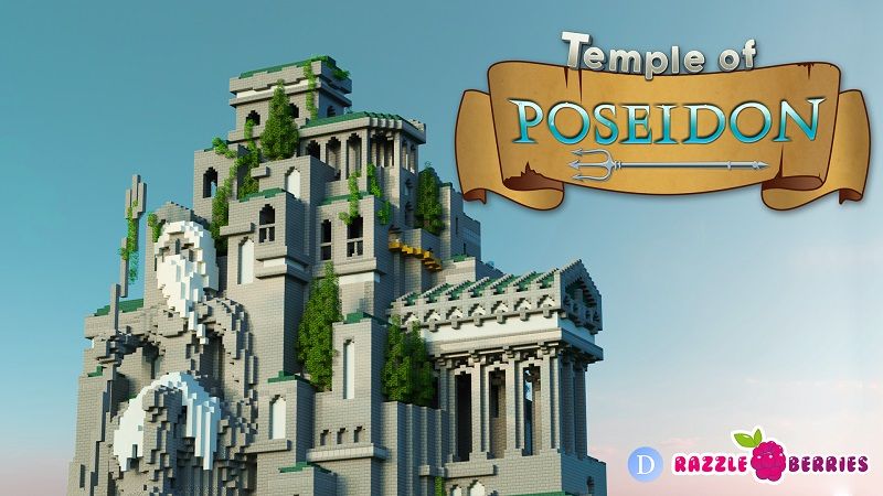 Temple of Poseidon on the Minecraft Marketplace by Razzleberries