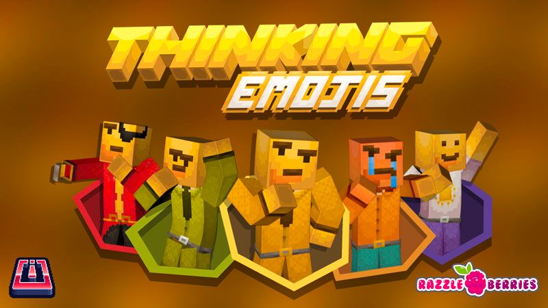 Thinking Emojis on the Minecraft Marketplace by Razzleberries