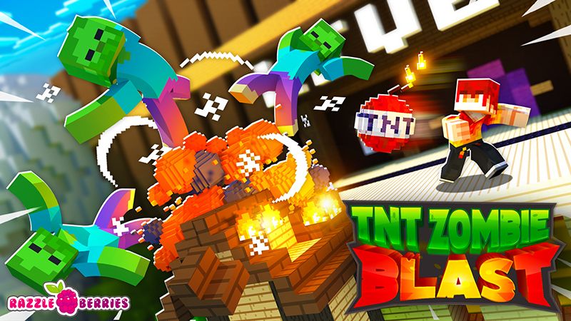 TNT Zombie Blast on the Minecraft Marketplace by Razzleberries