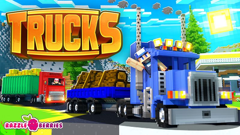 Trucks on the Minecraft Marketplace by Razzleberries