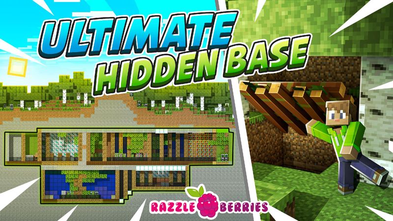 Ultimate Hidden Base on the Minecraft Marketplace by Razzleberries