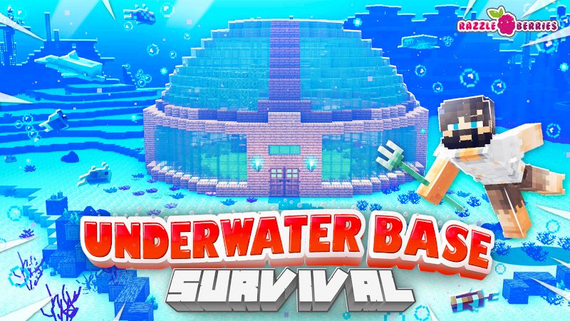 Underwater Base Survival on the Minecraft Marketplace by Razzleberries