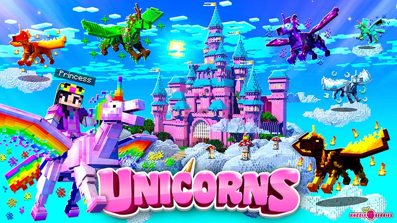 Unicorns on the Minecraft Marketplace by Razzleberries