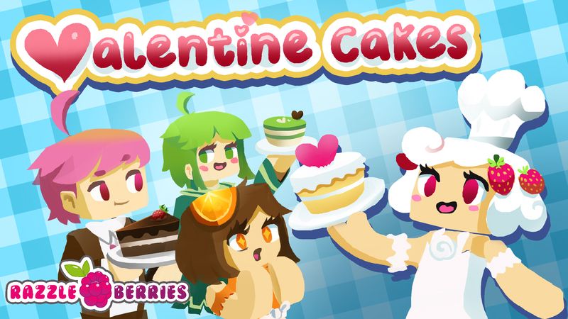 Valentine Cakes on the Minecraft Marketplace by Razzleberries