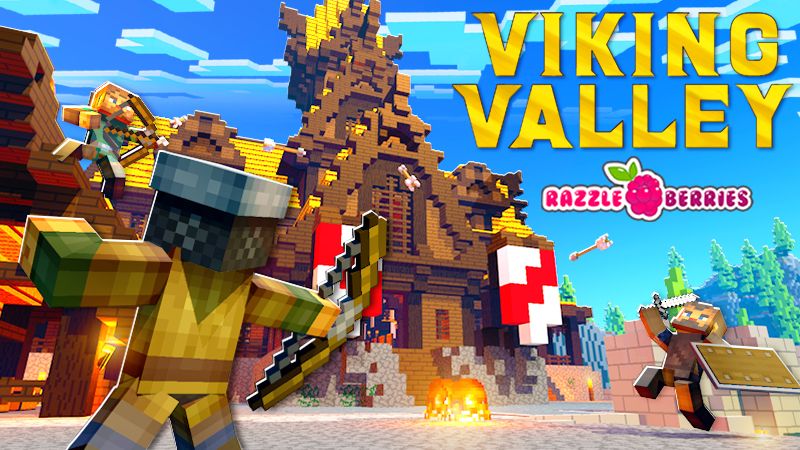 Viking Valley on the Minecraft Marketplace by Razzleberries