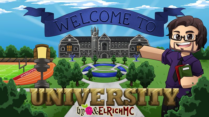 Welcome to University on the Minecraft Marketplace by Razzleberries