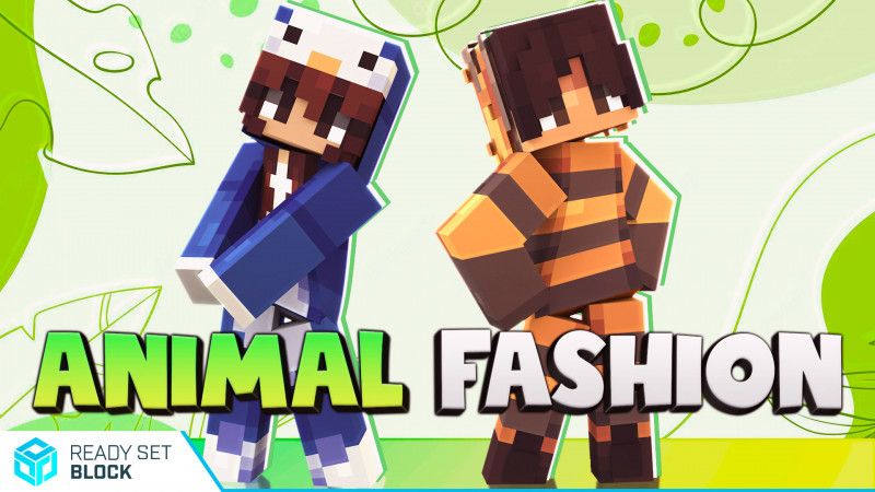 Animal Fashion on the Minecraft Marketplace by Ready, Set, Block!