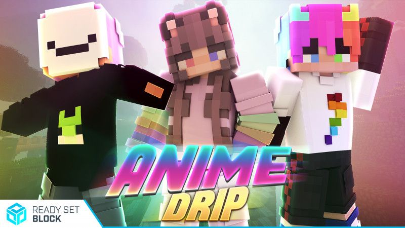 Anime Drip on the Minecraft Marketplace by Ready, Set, Block!