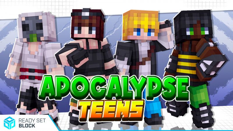 Apocalypse Teens on the Minecraft Marketplace by Ready, Set, Block!