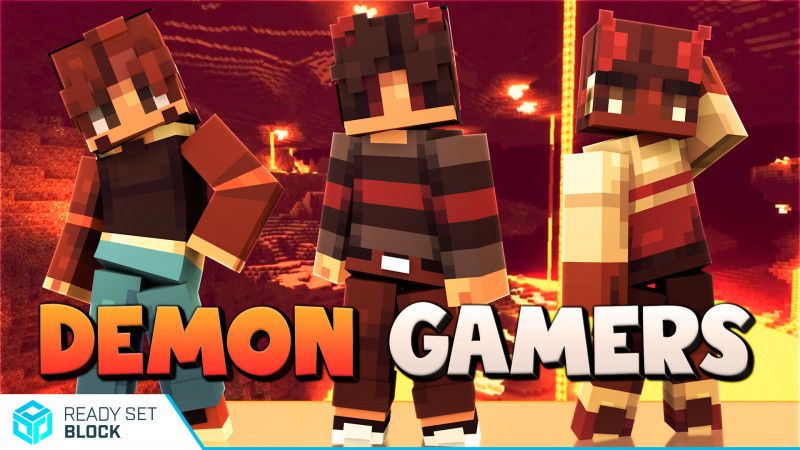 Demon Gamers on the Minecraft Marketplace by Ready, Set, Block!