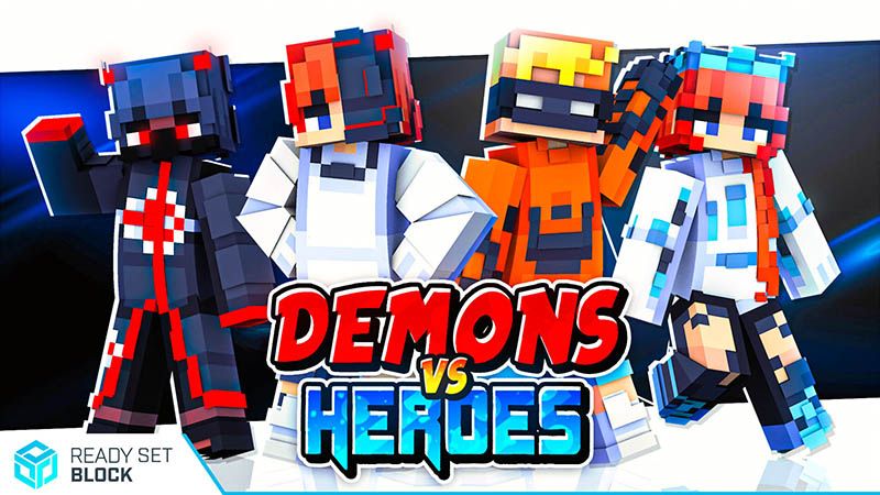 Demons VS Heroes on the Minecraft Marketplace by Ready, Set, Block!