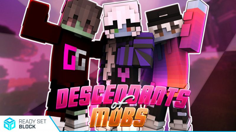 Descendants of Mobs on the Minecraft Marketplace by Ready, Set, Block!