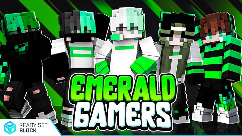 Emerald Gamers on the Minecraft Marketplace by Ready, Set, Block!