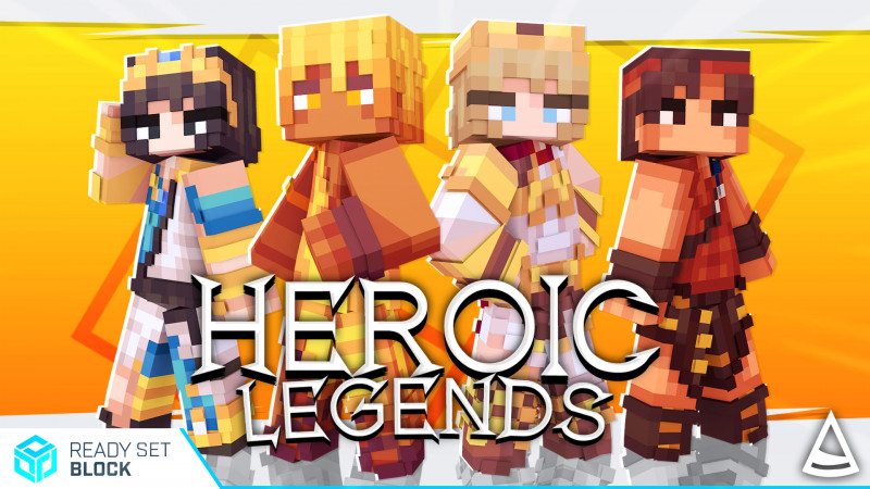 Heroic Legends on the Minecraft Marketplace by Ready, Set, Block!