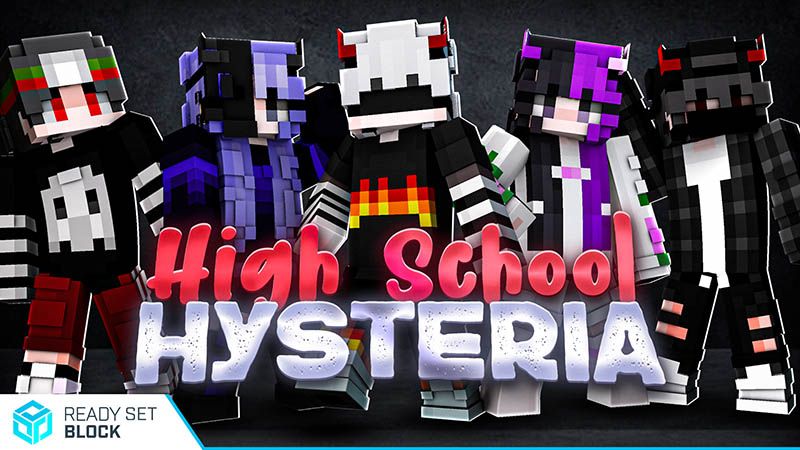 High School Hysteria on the Minecraft Marketplace by Ready, Set, Block!