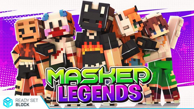 Masked Legends on the Minecraft Marketplace by Ready, Set, Block!