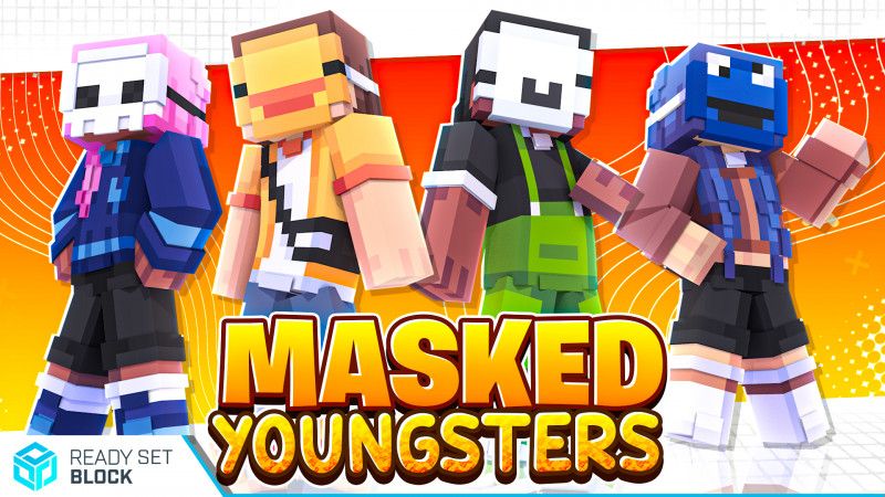 Masked Youngsters on the Minecraft Marketplace by Ready, Set, Block!