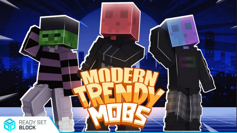 Modern Trendy Mobs on the Minecraft Marketplace by Ready, Set, Block!