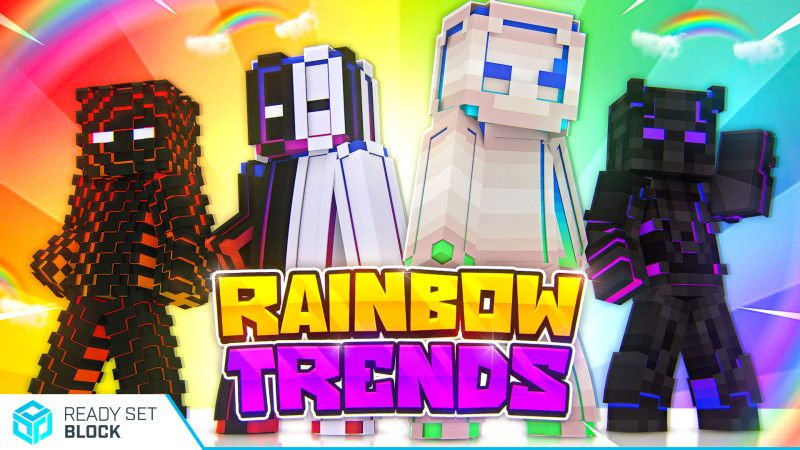 Rainbow Trends on the Minecraft Marketplace by Ready, Set, Block!