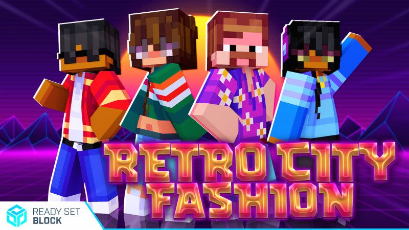 Retro City Fashion on the Minecraft Marketplace by Ready, Set, Block!