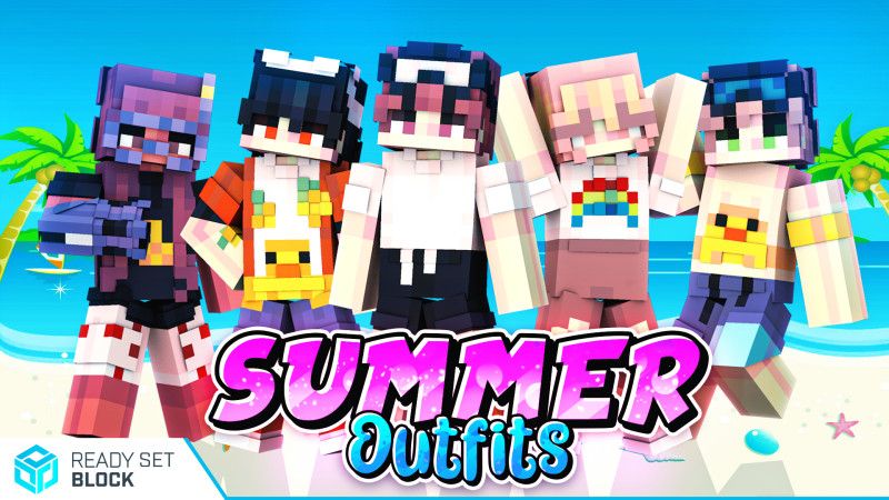 Summer Outfits on the Minecraft Marketplace by Ready, Set, Block!