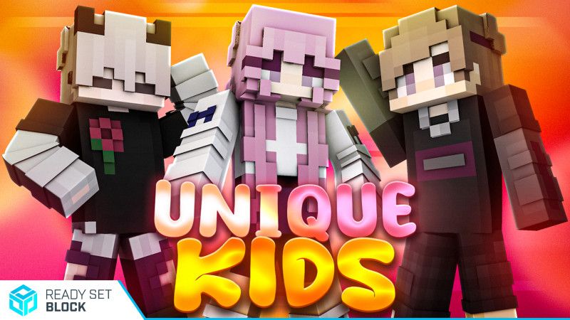 Unique Kids on the Minecraft Marketplace by Ready, Set, Block!