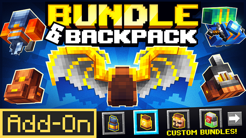 Bundle & Backpack Add-On on the Minecraft Marketplace by Red Eagle Studios