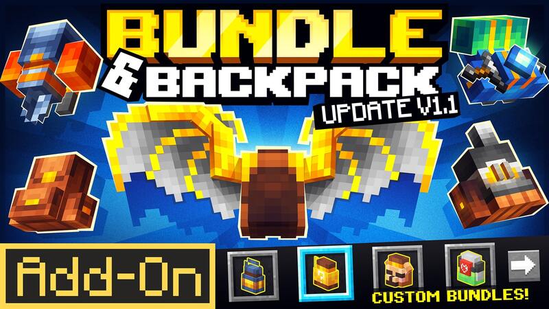 Bundle & Backpack Add-On on the Minecraft Marketplace by Red Eagle Studios