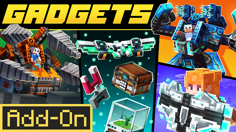 Gadgets Add-On on the Minecraft Marketplace by Red Eagle Studios