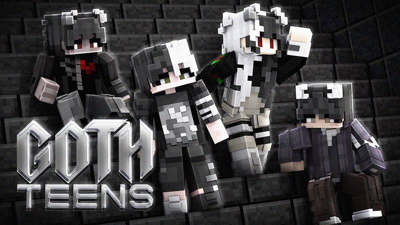 Goth Teens on the Minecraft Marketplace by red-eagle-studios