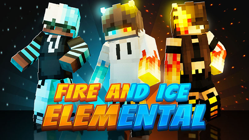 Fire And Ice Elemental on the Minecraft Marketplace by SandBlock Studios