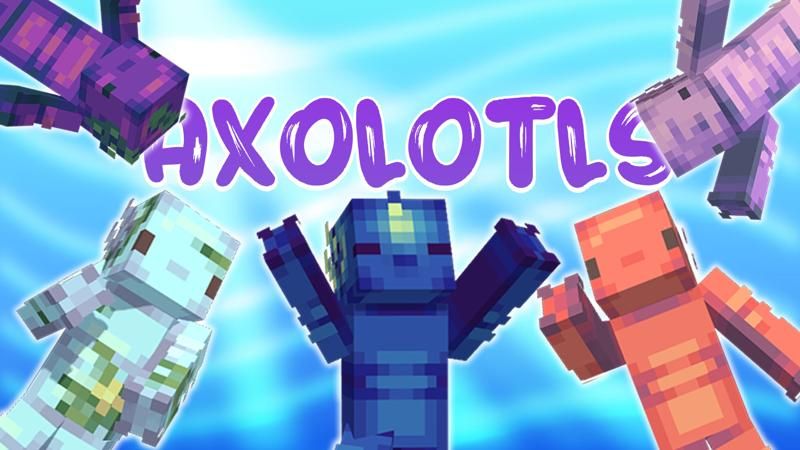 Axolotls on the Minecraft Marketplace by Sapix