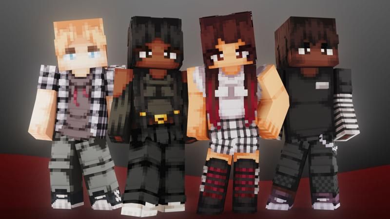 Black & White Grunge on the Minecraft Marketplace by Sapix