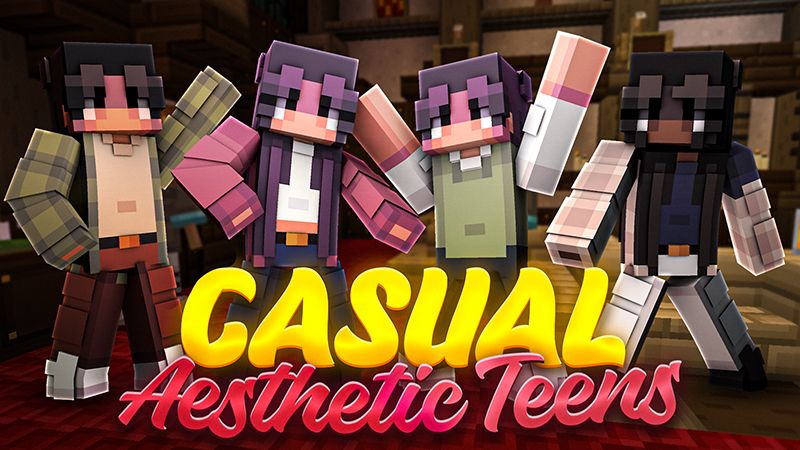 Casual Aesthetic teens on the Minecraft Marketplace by Sapix