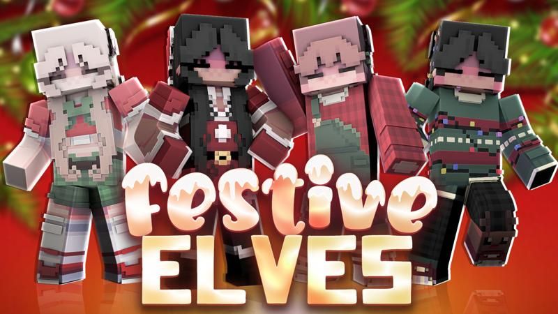 Festive Elves on the Minecraft Marketplace by Sapix