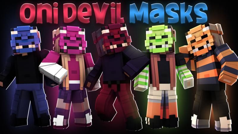 Oni Devil Masks on the Minecraft Marketplace by Sapix