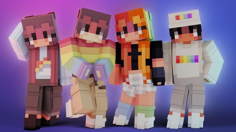 Rainbow Gamers on the Minecraft Marketplace by Sapix