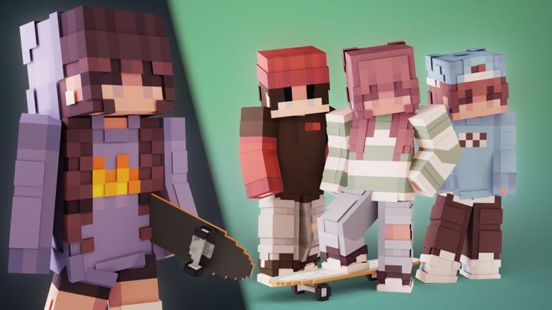 Skater Kids on the Minecraft Marketplace by Sapix