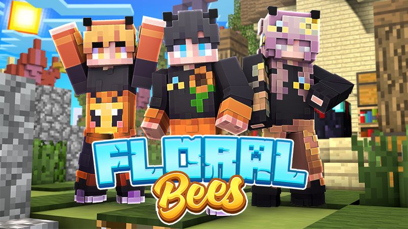 Floral Bees on the Minecraft Marketplace by Sapphire Studios